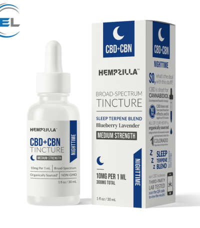 Blueberry Lavender CBN CBD Tincture Nighttime Formula In Pakistan