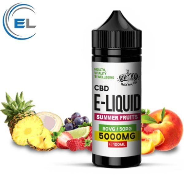 CBD E-Liquid 5000mg Summer Fruits UK’s No1 Best CBD Vape Oil in Pakistan