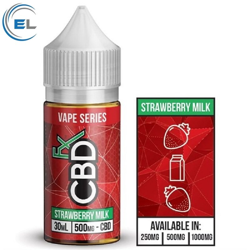 CBD +FX Vape Series Strawberry Milk 30ml In Pakistan