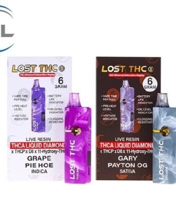 Lost THC THCA Liquid Diamond Disposable 6g In Pakistan