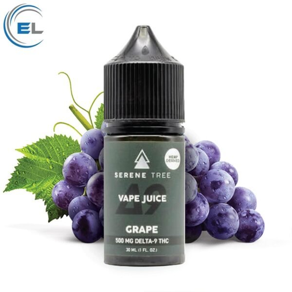 Serene Tree Delta-9 THC Grape Vape Juice 1200mg In Pakista