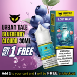 Urban Tale Blueberry Cloudd Salts 30ml E-Juice - Buy 1 Get 1 Free In Pakistan