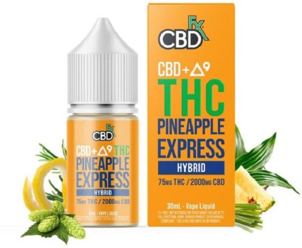 CBDfx Delta-9 THC Vape Juice Pineapple Express (Hybrid) In Pakistan