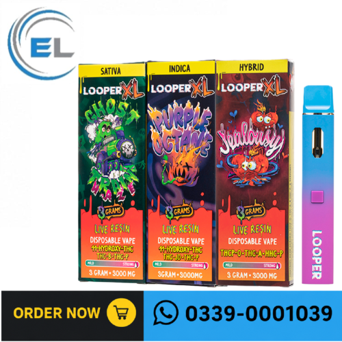 Lava Cake Looper XL Lifted Series THC-A+THC-P Vape 3G In Pakistan