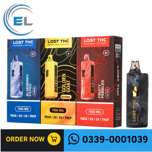 Lost Thc V3 Disposable Vape In Pakistan