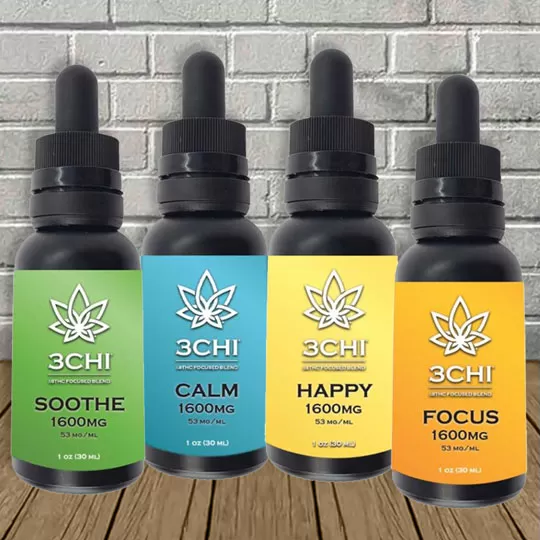 3CHI Focused Blends Delta 8 Tinctures