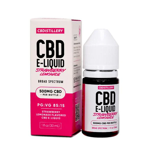 Strawberry Lemonade CBD E-Liquid 30ml 500mg