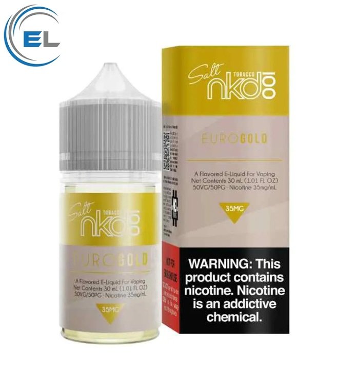 Naked 100 Salt Euro Gold 30ml E-Juice