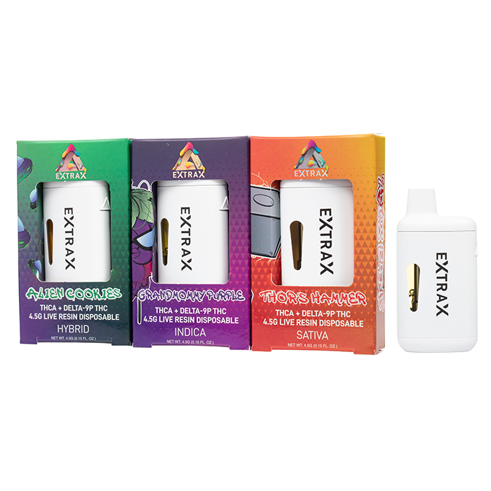 Delta Extrax Adios Blend Live Resin Disposable 4.5G