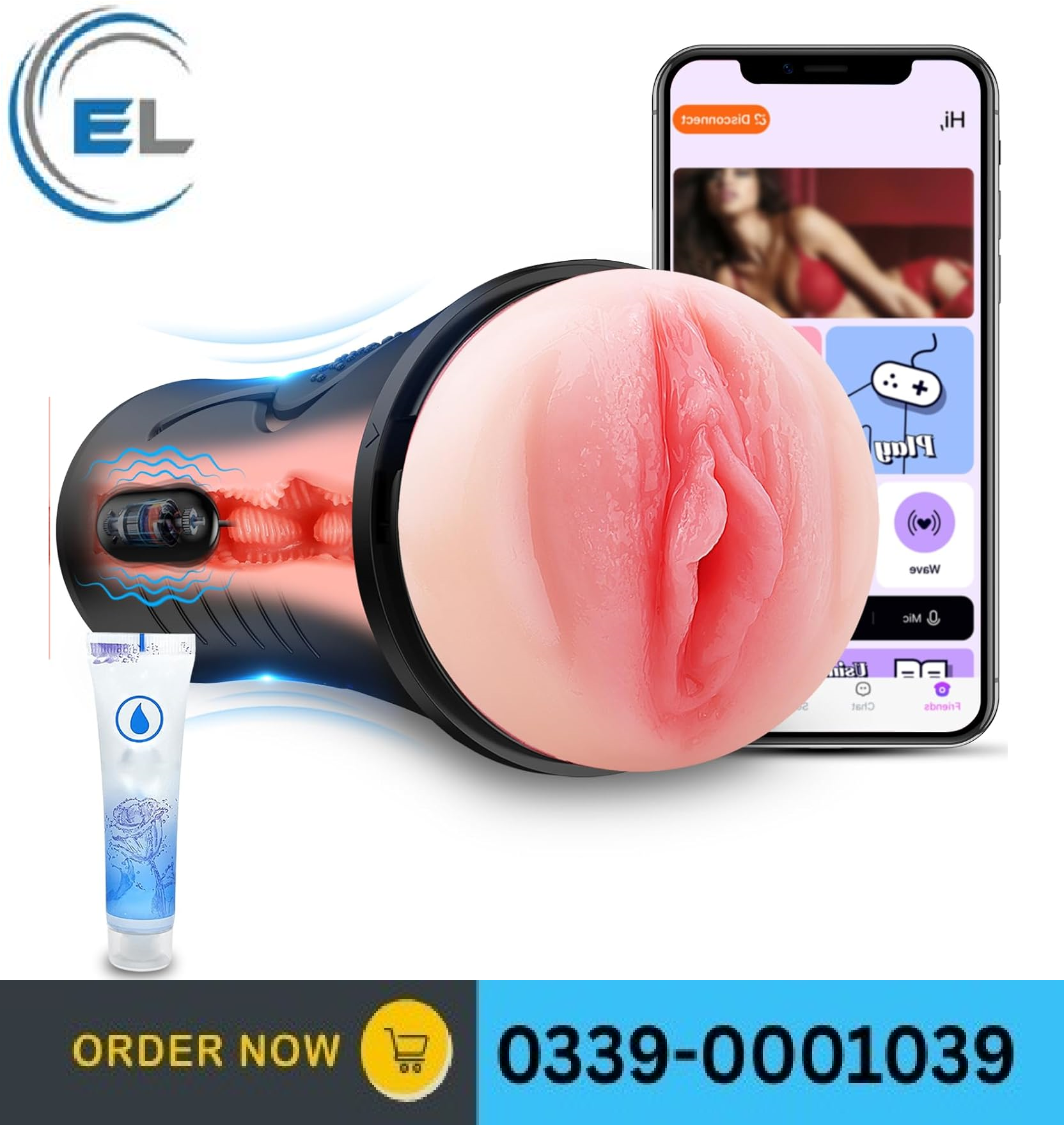 Mens Sex Toys Male Masturbator, Vibrating Masturbator Squeezable Pocket Pussy for Men with 7.5" Depth Lifelike Textured Vagina, Plump and Soft Fleshy Masturbating Stroker Toys, Adult Sex Toys for Men In Pakistan