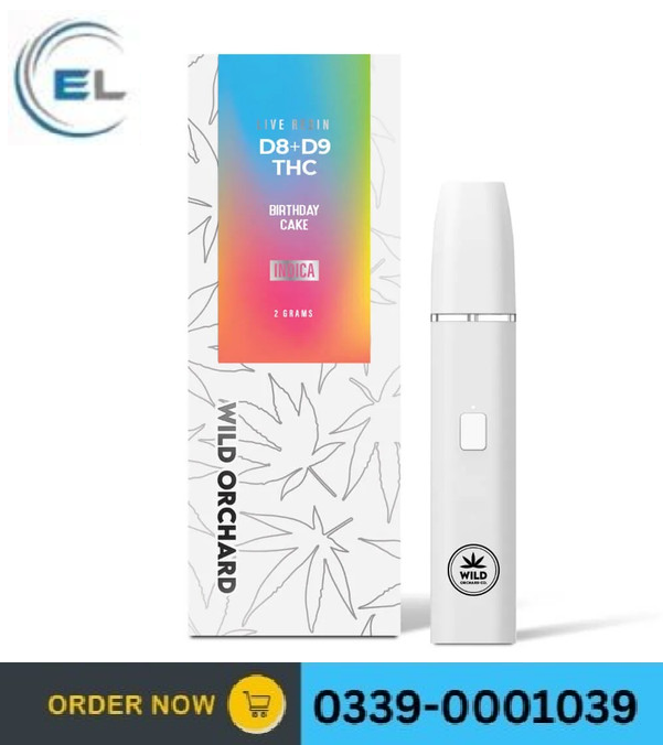 Wild Orchard Delta 8 + Delta 9 THC Live Resin Disposable Vape Pen In Pakistan