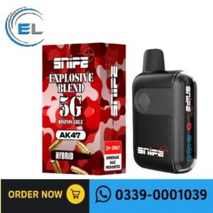 SNIPE THCP EXPLOSIVE BLEND DISPOSABLE 5G – AK47 (HYBRID)