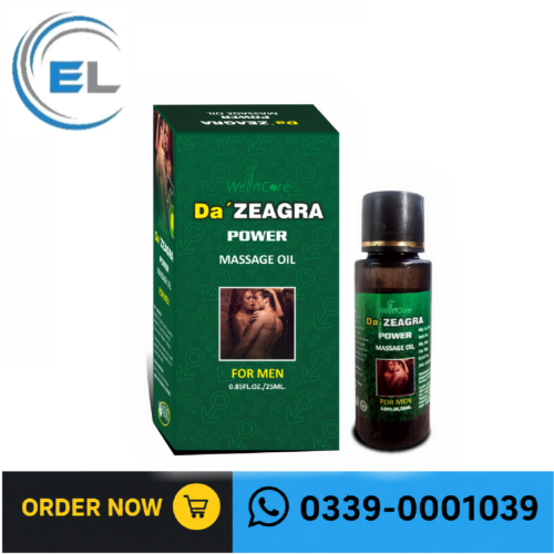 100% Original Da Zeagra Power Massage Oil In Pakistan