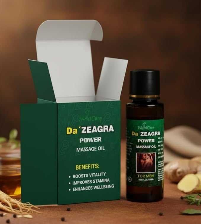 100% Original Da Zeagra Power Massage Oil In Pakistan