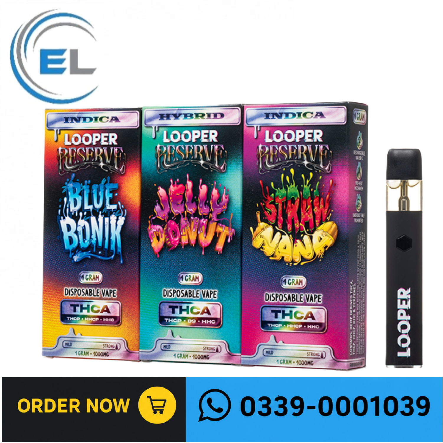 Looper Reserve THC-A Disposable 1G In Pakistan