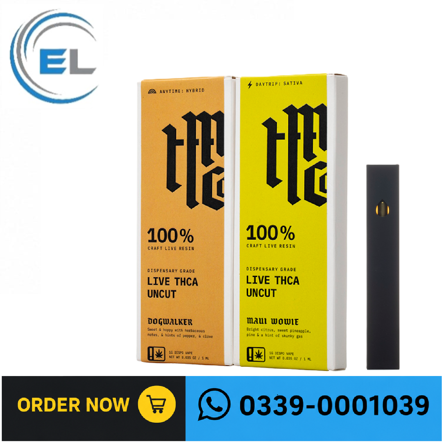 Modern Herb Co. UNCUT THCA Disposable 1G In Pakistan