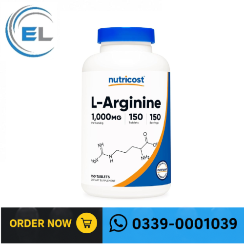 Nutricost L-Arginine 1000mg, Amino Acid Tablets 150 Tablets In Pakistan