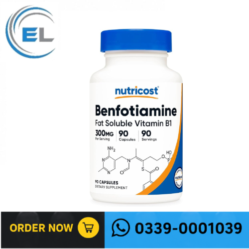 Nutricost Benfotiamine 300mg, 90 Capsules In Pakistan