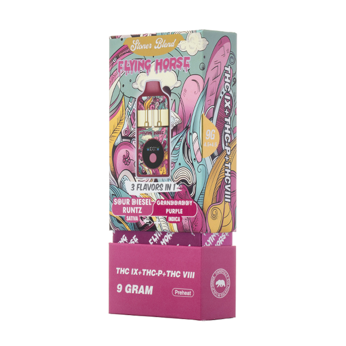 Flying Horse Stoner Blend Disposable 9G In Pakistan - Image 8