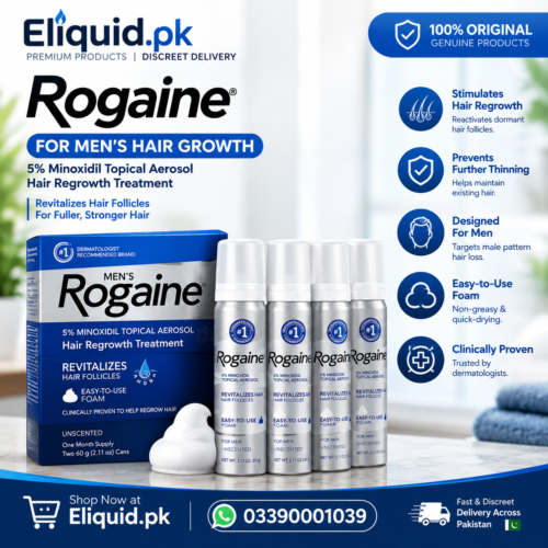 Rogaine Minoxidil For Men's Hair Growth In Pakistan