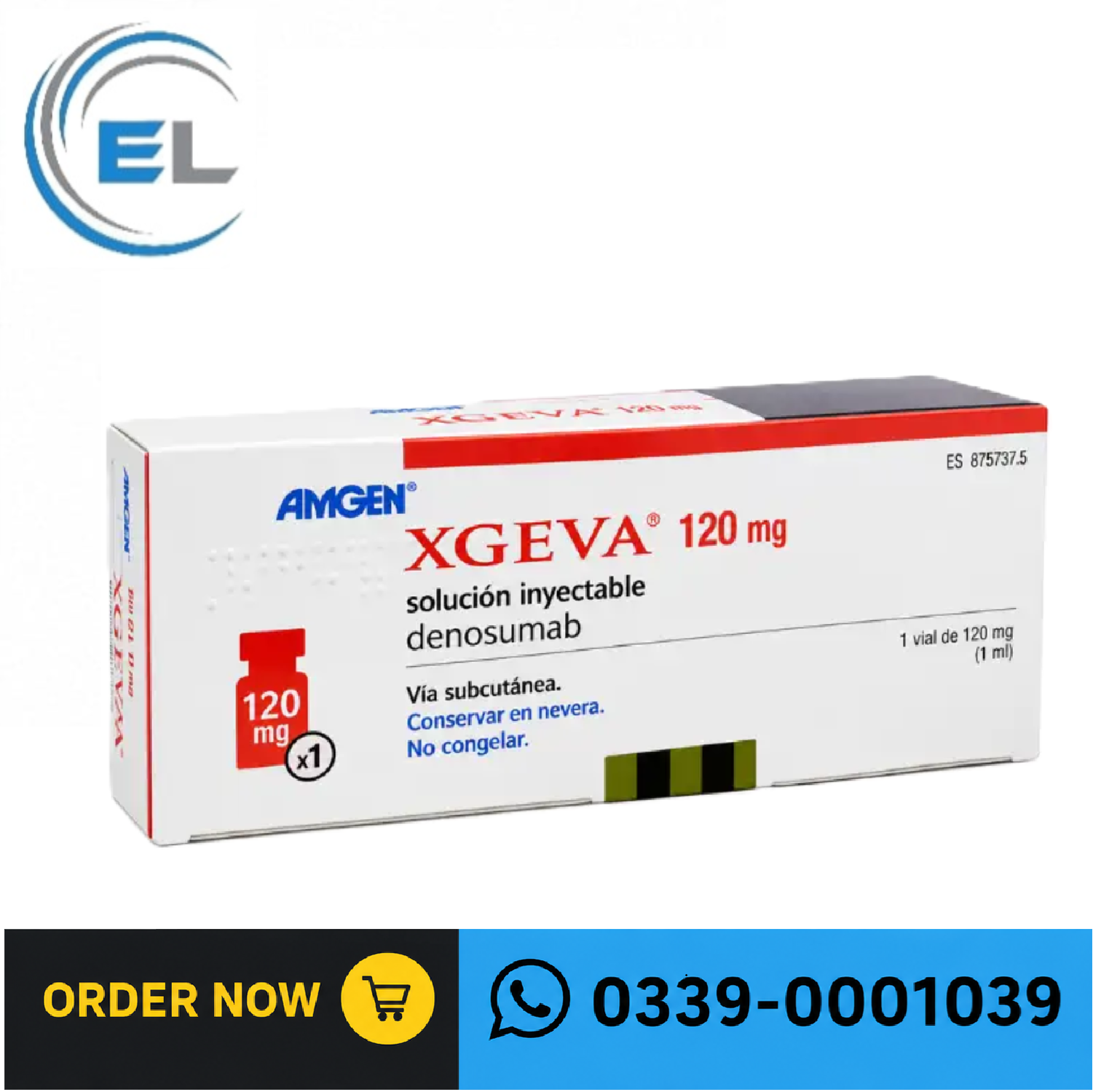 XGEVA 120mg injection Price in Pakistan